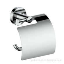 Wall Mounted Toilet Roll Holder with Lid